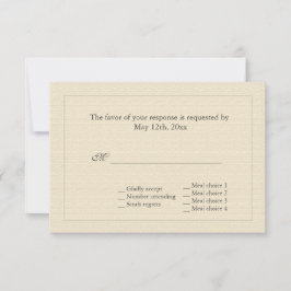 Elegant vintage botaniskt vitt lilja OSA bröllop Kort