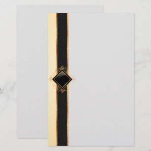 Elegant vintage brevpapperspapper brevpapper