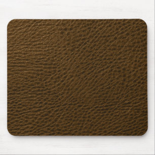 Elegant Vintage Brown Faux Leather Musmatta