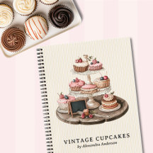 Elegant Vintage Cupcoa Dessert