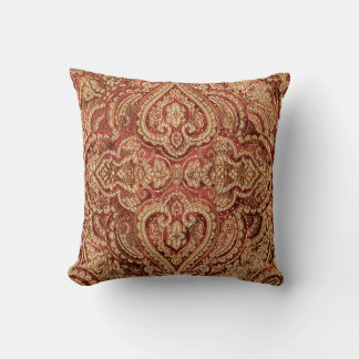 Elegant Vintage Damask Pattern Dekorativ kudde
