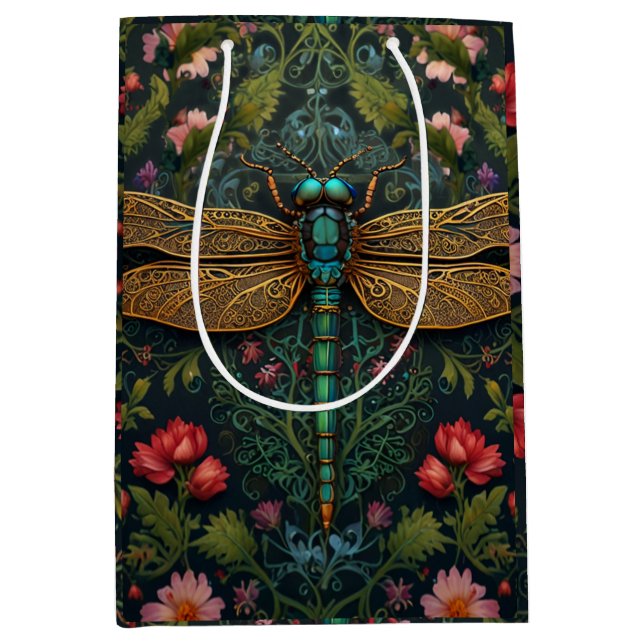Elegant Vintage dragonfly boho botanical (Framsidan)