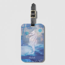 Elegant Vintage Havsblåa Oceanen Vinkarare Namn