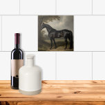 Elegant Vintage Horse Equestrian Painting Kakelplatta<br><div class="desc">Elegant Vintage Horse Equestrian Painting Keramic tile</div>
