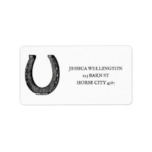 Elegant Vintage Horse Shoe Equestrian