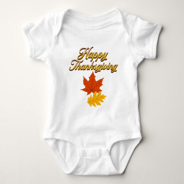 elegant vintage höstthanksgiving t shirt (Framsida)