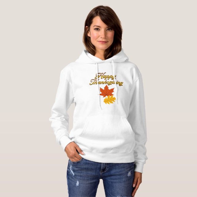 elegant vintage höstthanksgiving t shirt (Hel framsida)