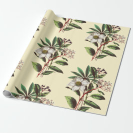 Elegant Vintage jul Ro Beige Presentpapper
