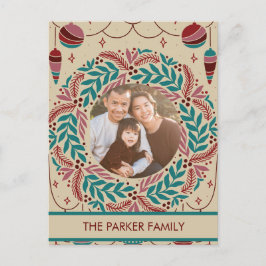 Elegant Vintage jul Stollig Helg Vykort