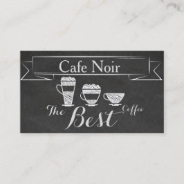 Elegant Vintage Kaffekort för kafépub Pub Visitkort