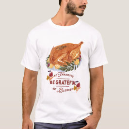 elegant vintage kalkon thanksgiving T-Shirt