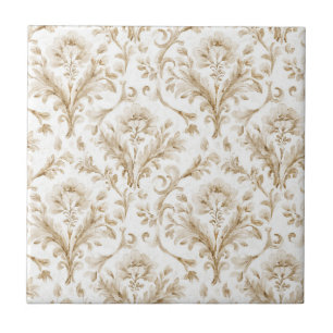 Elegant Vintage Neutral Rustik Design Kakelplatta