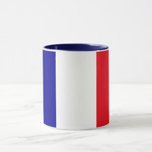 Elegant Vintage Peruansk Flagga täckt av keramik Mugg