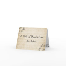 Elegant Vintage Piano Music Teacher - tack för dit