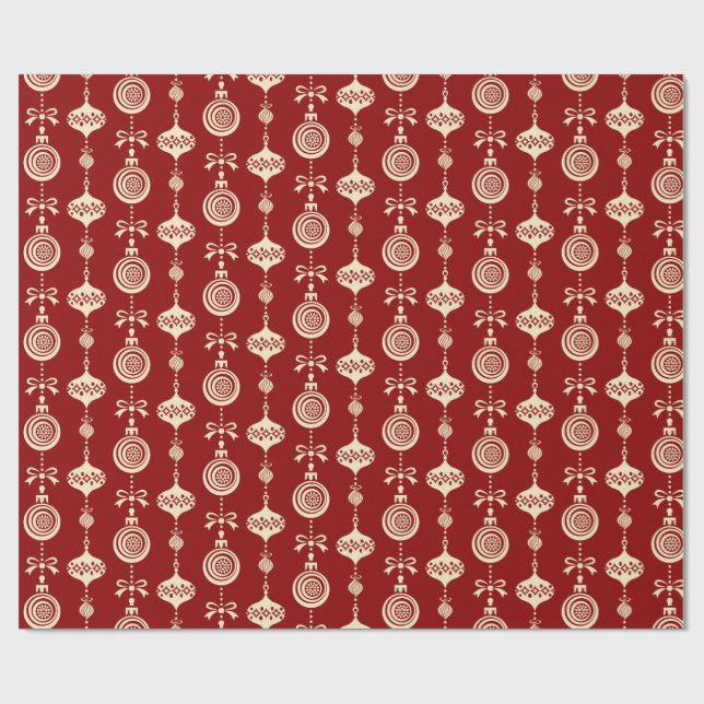 Elegant Vintage Presentpapper (Platt)