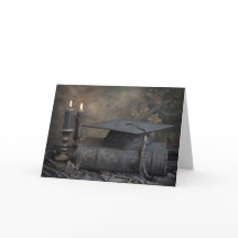 Elegant Vintage Redigerbar För Examinerad Examen