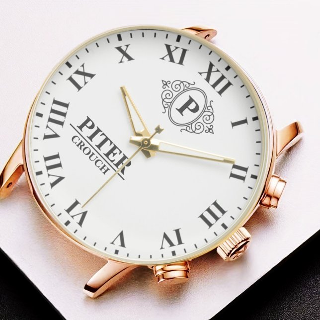 Elegant vintage retro hipster armbandsur (Skapare uppladdad)