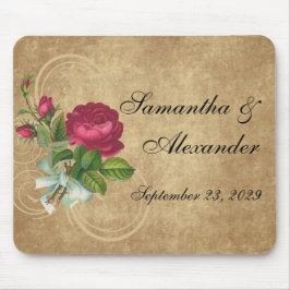 Elegant Vintage Ro, Magenta/brun Musmatta