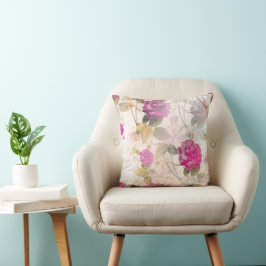 Elegant Vintage Shabby chic Lila Ro Kudde