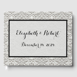 Elegant Vintage Snöre Gästböcker