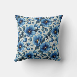 Elegant Vintage Stilig Romantisk Blommig Chic Kudde