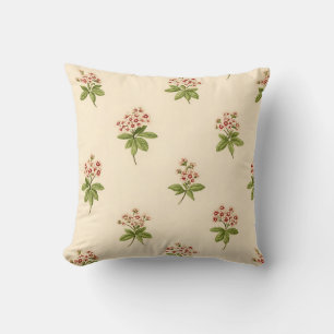 Elegant Vintage Stilig Romantisk Blommig Chic Kudde