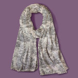 Elegant vintage svart toile de jouy sjal<br><div class="desc">Vintage retro black toile de jouy Scarf. Förbättra din vardag med den tidlösa elegansen av toile de jouy-vintagens design, inspirerad av mönstren av shock rosa i fransk. Dessa sofistikerade Toile-avtryck är för närvarande en ständig vrede, vackra utformningar som ger naturskönhet och charm. Denna modeskapelse förenar både traditionell och contemporary stil....</div>