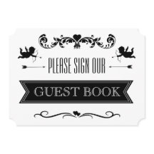 Elegant Vintage Svarta och vita Bröllop