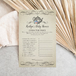 Elegant Vintage Tea Party | Barnstödsspel