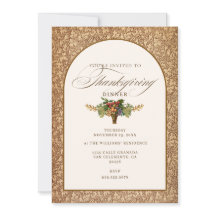 Elegant Vintage Thanksgiving Middag