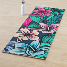 Elegant Vintage Tropical Flowers and Lövs Art |
