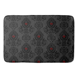 Elegant, Vintage, Viktorian Steampunk Damask Badrumsmatta