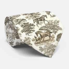 Elegant Vintage Vintage Horses Land Toile Slips