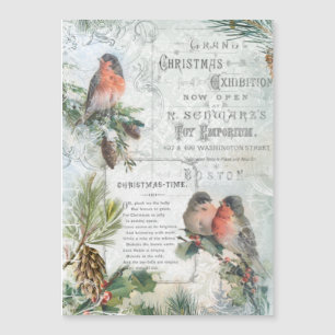 Elegant Vintage Vinterjulstubiner