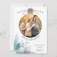 Elegant vinter scen jul familj foto