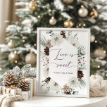 Elegant vintertid Kärlek är sött ta ett Poster<br><div class="desc">Eleganten vintern är Kärlek söt och ta en Poster. Matchande objekt är tillgängliga.</div>