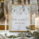 Elegant vintertid Kärlek är sött ta ett Poster<br><div class="desc">Eleganten vintern är Kärlek söt och ta en Poster. Matchande objekt är tillgängliga.</div>
