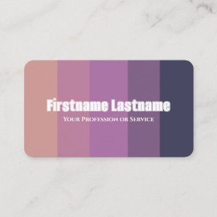 Elegant violet färg palettkalligrafi QR-kod Visitkort
