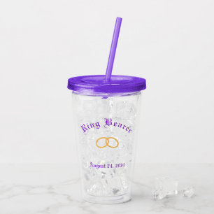 Elegant Violets Ring Bearer Take Away Mugg