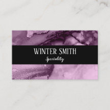 Elegant violett marmor, vattenfärg