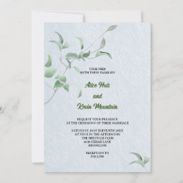 Elegant violett på himlar blå bakgrund inbjudningar