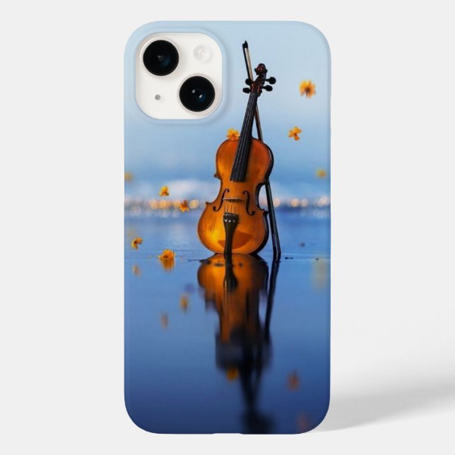 Elegant Violin Art Phone Case  (Baksida)