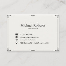 Elegant visitkort | Modern design 3,5" × 2,5"