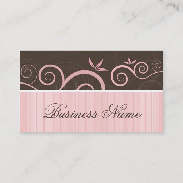 Elegant visitkortdesign visitkort (Framsida)