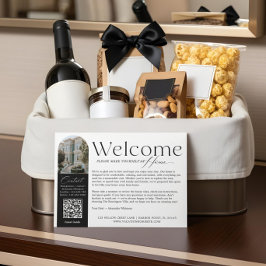 Elegant Visitor Greeting Vacation Rental Welcome Tack Kort