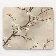 Elegant vit blom minimal gren
