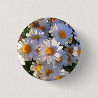 Elegant vit blomma broche knapp