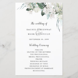 Elegant vit blomsterglas dammig blå salvia grön br