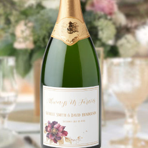 Elegant Vit Golden Burgundy