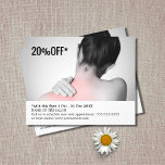 Elegant Vit Grått Fotomassageterapi Flygblad<br><div class="desc">Elegant-flygare,  kupongmall med professionell-studiofoto. Perfekt marknadsföring verktyg för dina kunder. Den här flygaren är fullt anpassade. Du kan enkelt lägga till dina personuppgifter. Kontakta oss om du behöver hjälp med att anpassa den. Du kan matcha produkten med affärskort från vår butik.</div>